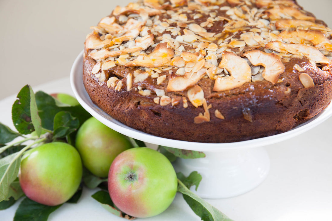 Rye Apple Cake by Dan Lepard