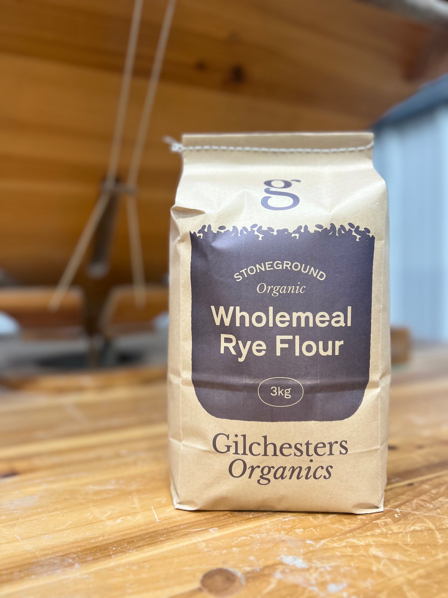 Organic Wholemeal Rye Flour