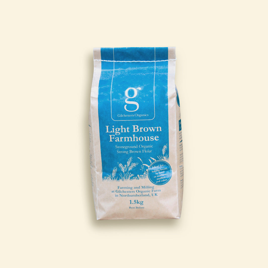 Organic Farmhouse Light Brown Flour