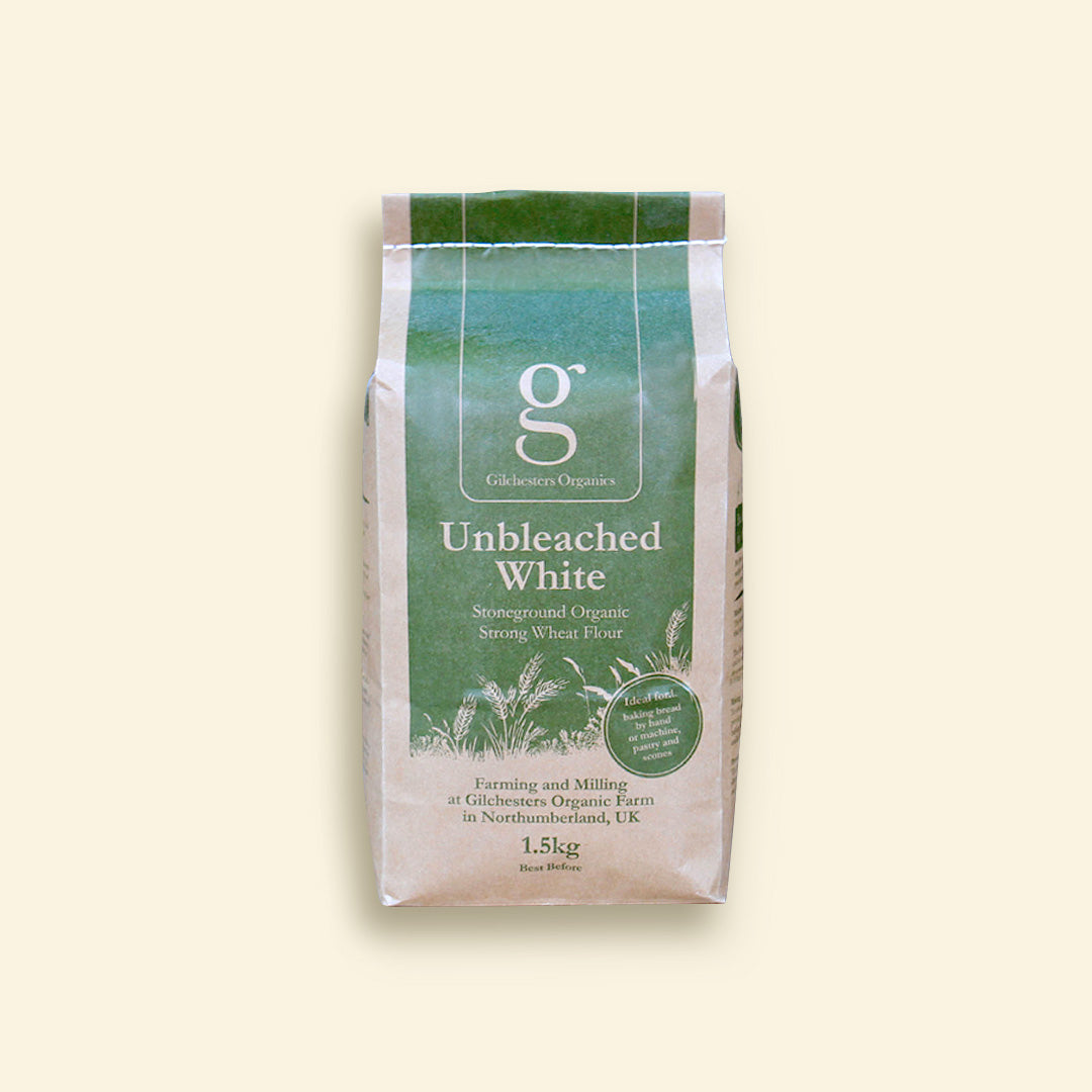 Organic Unbleached White Strong Wheat Flour